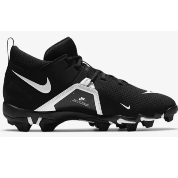 Nike Alpha Menace 3 Shark Football Cleat Black CV0584-001 mens 11.5 wide - Picture 2 of 7